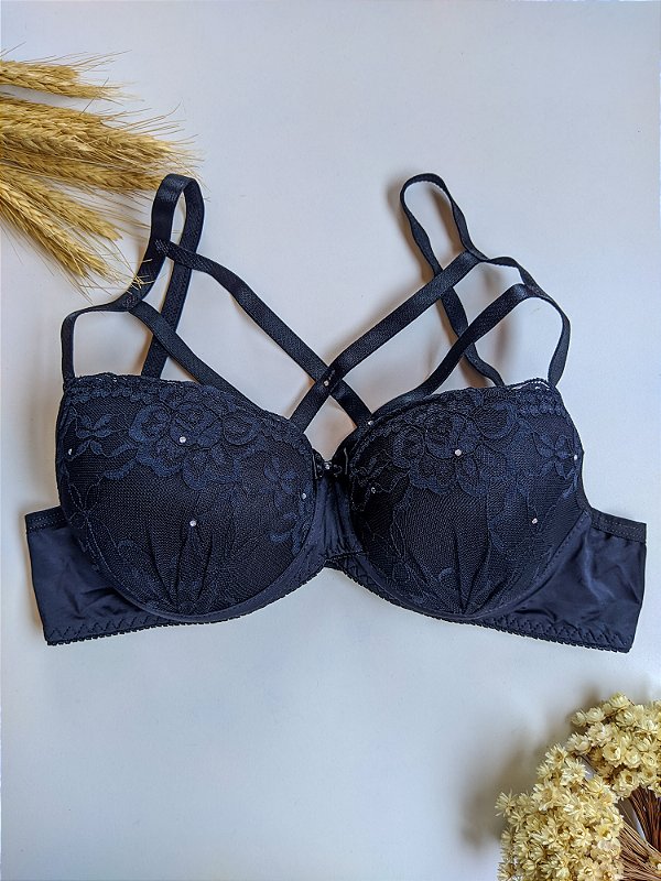 Sutiã Strappy Bra Amarilis - com Bojo