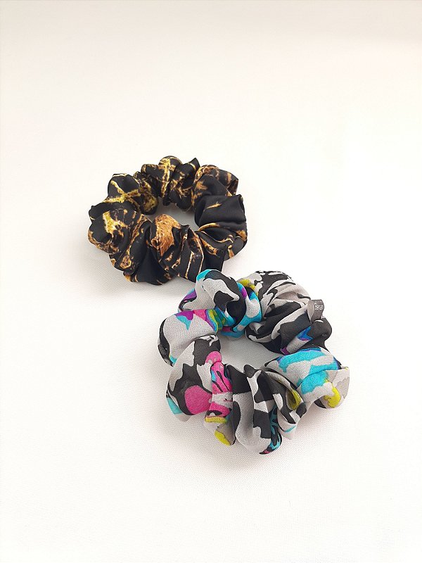 Scrunchie estampado
