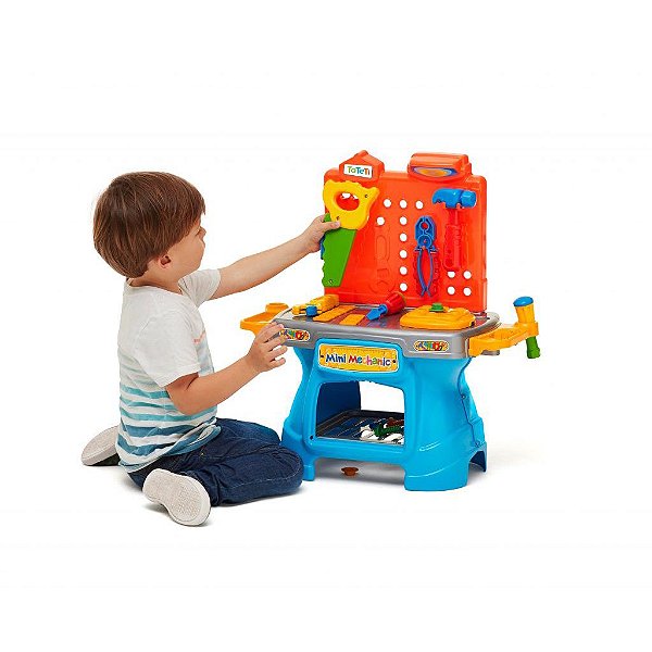 Mini Jogo De Ferramentas Infantil Mecânico Kit Ferramentas Com Carrinho