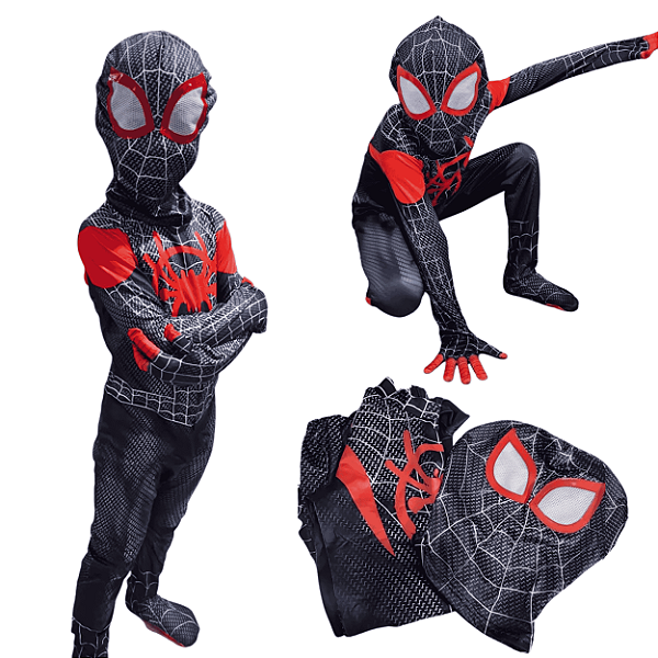 Fantasia Homem Aranha Aranhaverso Miles Morales
