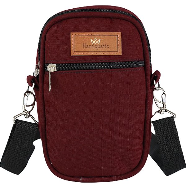 Shoulder Bag Bolsa Feminina Tiracolo Henriquetta- Vinho