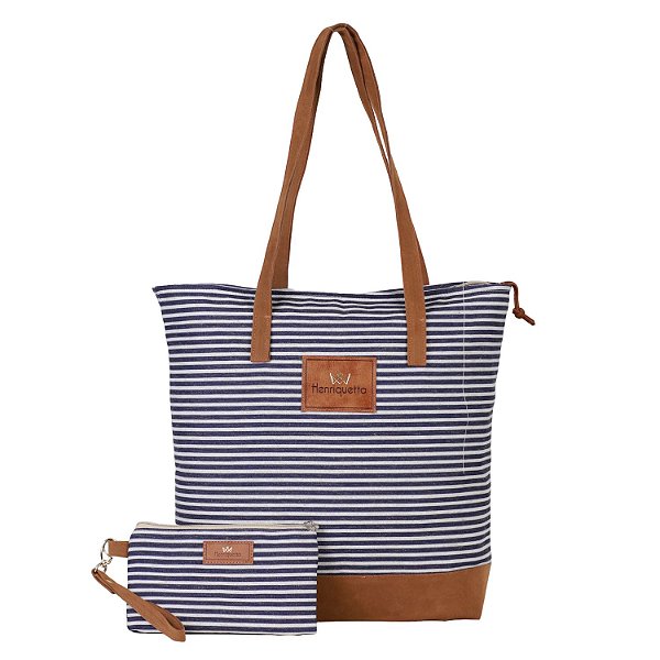 Bolsa Feminina Dame Henriquetta - Listra Azul