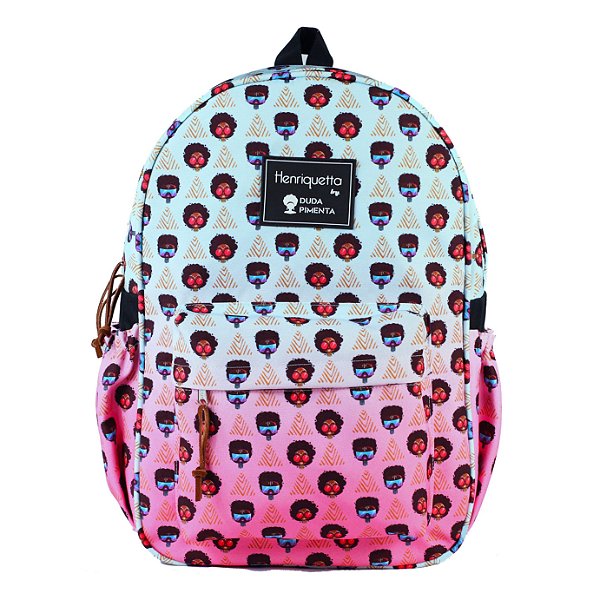 Kit Mochila Feminina Queen Henriquetta - Afrofuturista