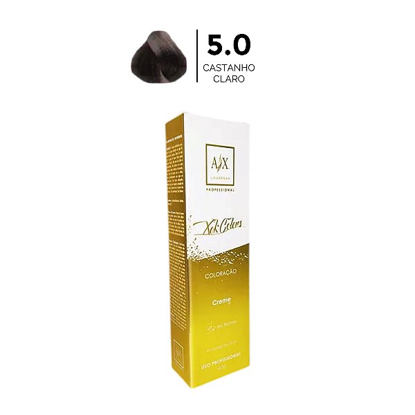 COLORAÇÃO 5.0 CASTANHO CLARO LAUARRAH