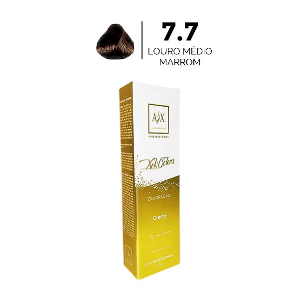 Coloração 7.7 LOURO MÉDIO MARROM LAUARRAH