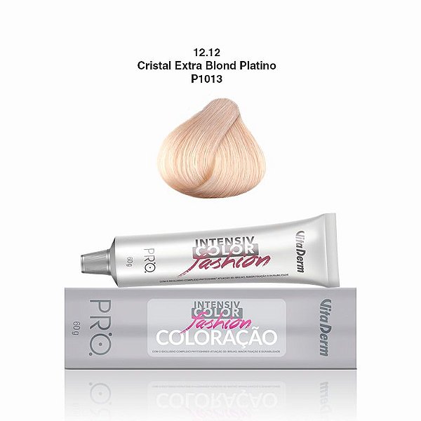 COLORAÇÃO PROFISSIONAL 12.12 EXTRA BLOND PLATINO VITA DERM