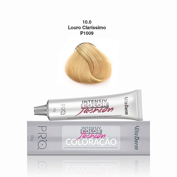 COLORAÇÃO PROFISSIONAL 10.0 LOURO CLARÍSSIMO VITA DERM
