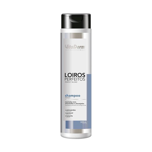 SHAMPOO MATIZADOR LOIROS PERFEITOS 300ml VITA DERM