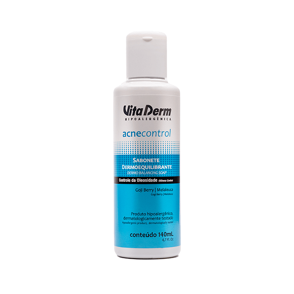 Vita Derm AcneControl Sabonete Dermoequilibrante 140ml