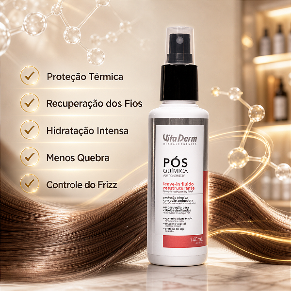 Vita Derm Pós Quimica Leave In 140ml