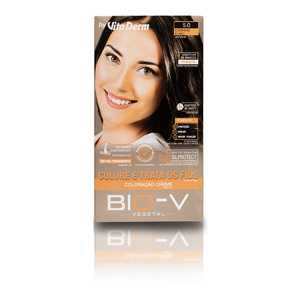 Vita Derm BIO-V Coloração 5.0 Castanho Claro