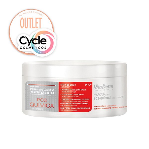MÁSCARA PÓS QUIMICA 300G VITA DERM