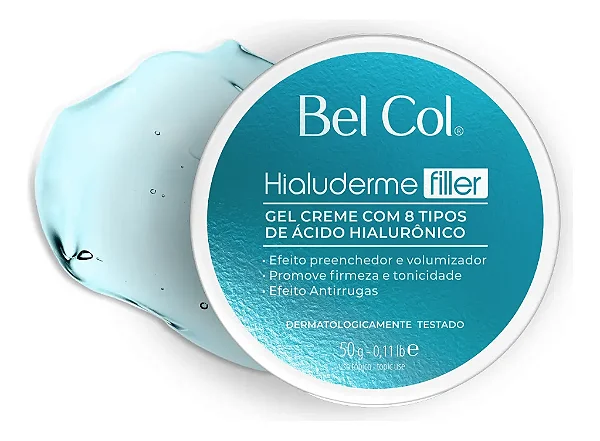 Bel Col Hialuderme Filler Máscara Facial 50g