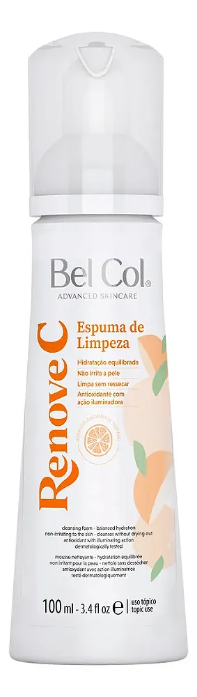 Bel Col Renove C Espuma de LImpeza Facial com Vitamina C 100ml
