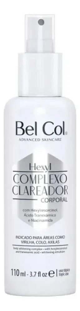 Bel Col Hexyl Complexo Clareador Para Áreas Íntimas 110ml