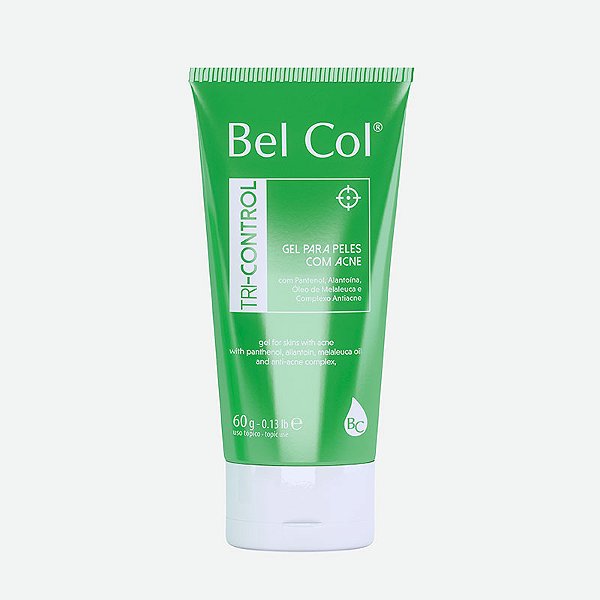Bel Col Tri Control Gel Para Peles com Acne 60g