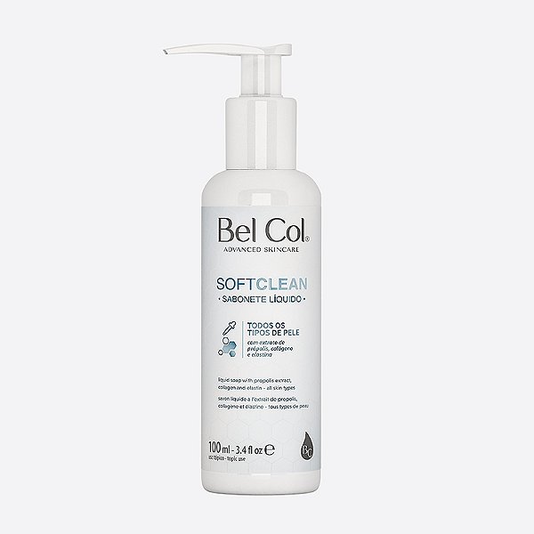 Bel Col Sabonete Liquido Facial Para Todos os Tipos de Pele 100ml
