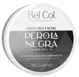 Bel Col Máscara Pérola Negra Hidratante Facial 150g