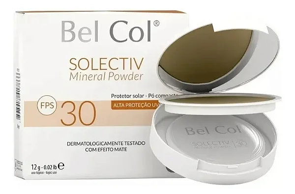 Bel Col Solectiv Pó Compacto Bege 30FPS 12g