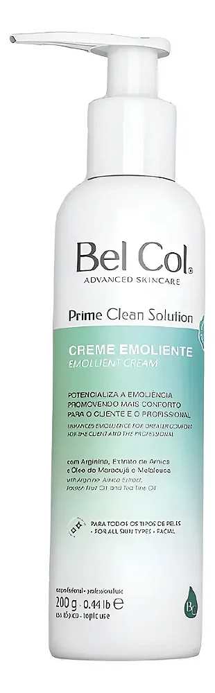 Bel Col Prime Clean Solution Creme Emoliente Facial 200g
