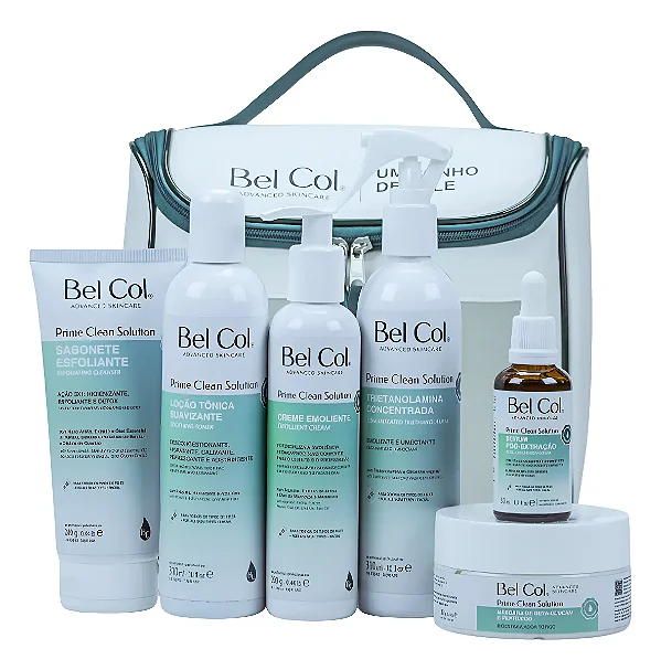 Ble Col Kit de LImpeza de Pele Prime Clean Solution ( 6 Itens )