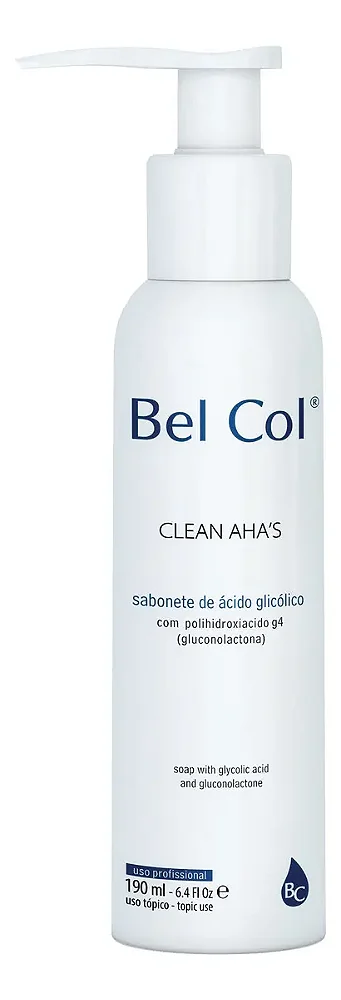 Bel Col Clean AHA'S Sabonete com Ácido Glicólico 190ml