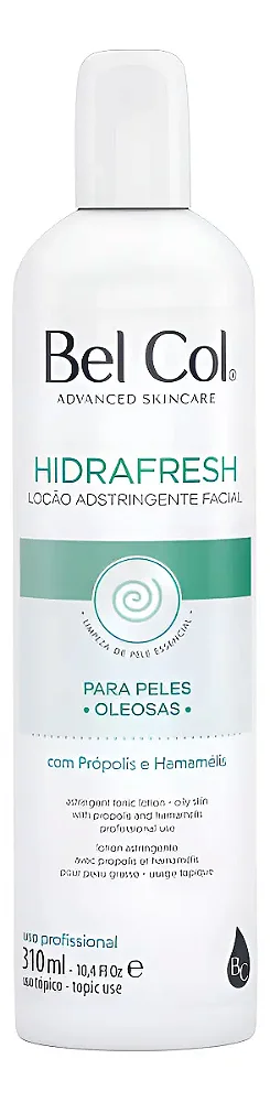 Bel Col HIdraFresh Loção Adstringente Para Pele Oleosa 310ml