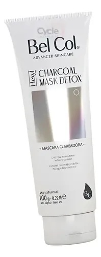 Bel Col Hexyl Máscara de Carvão Ativado Clareadora Facial 100g