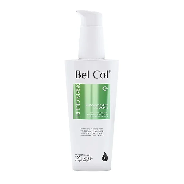 Bel Col Tri End Mask Máscara Selante e Calmante Facial 100g