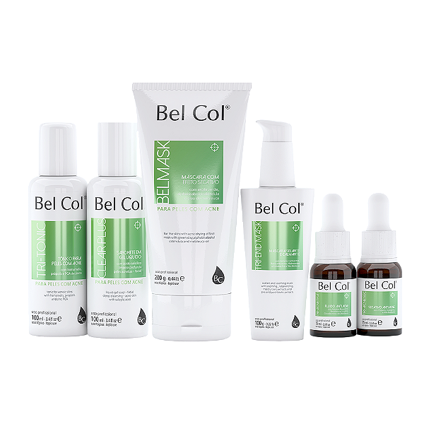 Kit Para Combate à Acne TRI DEF Combat ( 6 Itens)