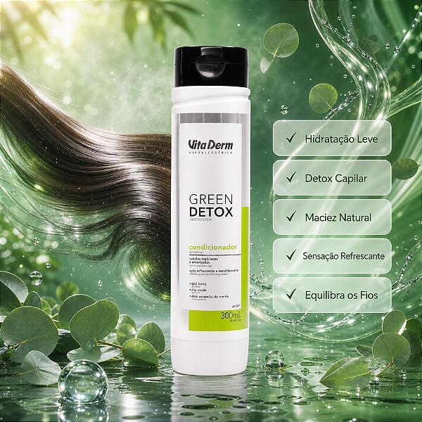 Vita Derm Green Detox Condicionador 300ml