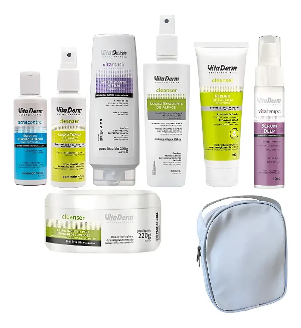 Kit Limpeza Peles Mistas E Sensiveis