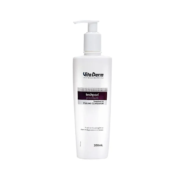 Vita Derm TechPeel Sabonete Peeling Clareador 200ml
