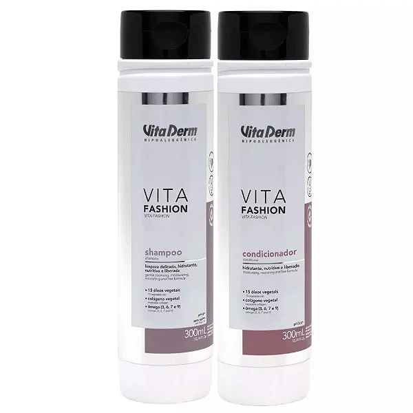 Vita Derm Kit Vita Fashion Shampoo e Condicionador