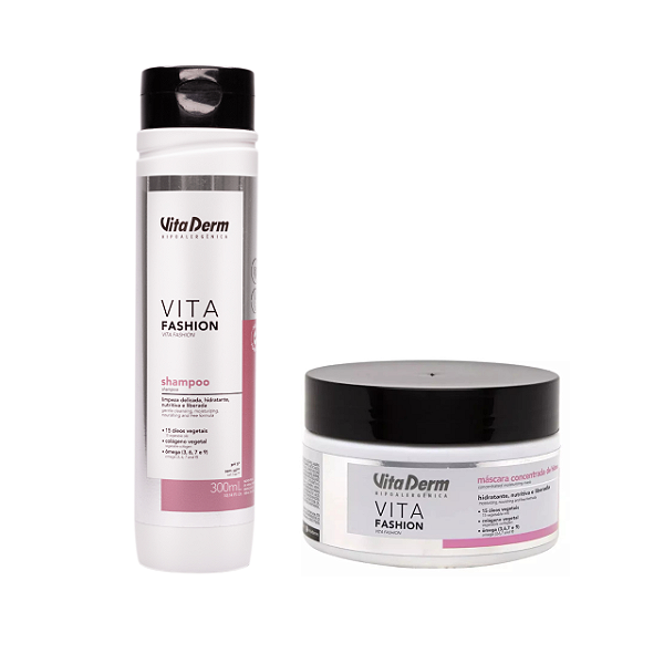 Vita Derm Kit Vita Fashion Shampoo e Máscara
