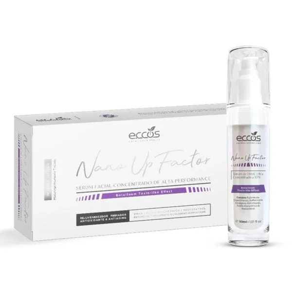Eccos Nano Up Factor Sérum Concentrado Efeito Lifting, AntiAging e Botox