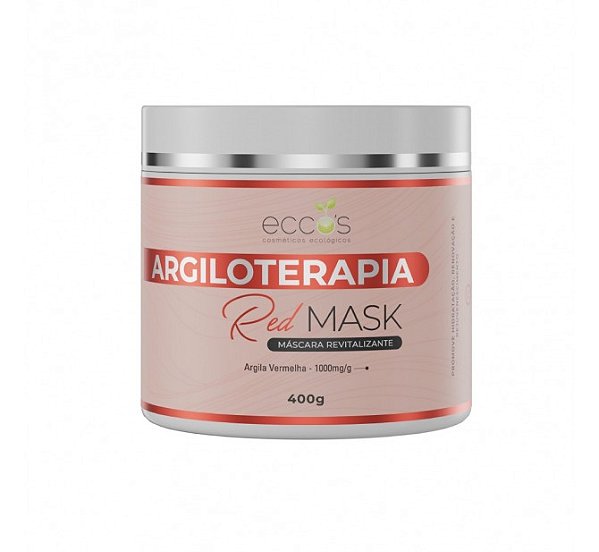 Eccos Red Mask Argiloterapia Máscara Revitalizante 400g