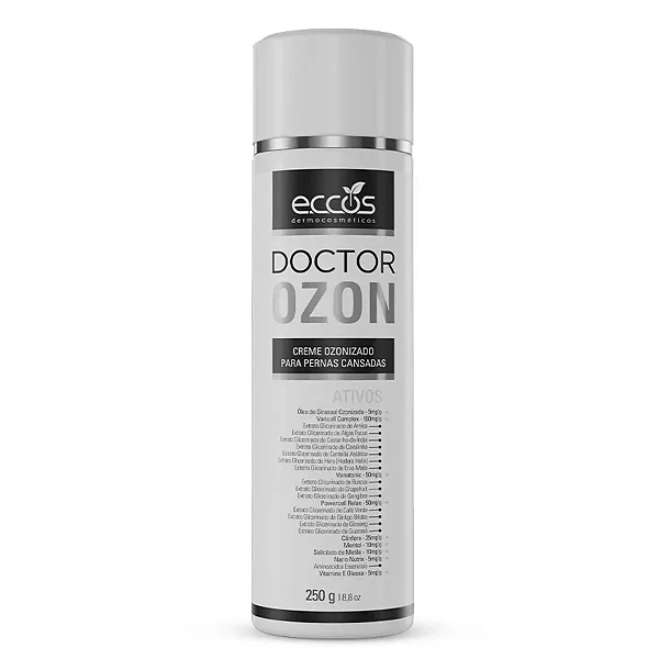 Eccos Doctor Ozon Creme Ozonizado Para Pernas Cansadas 250g