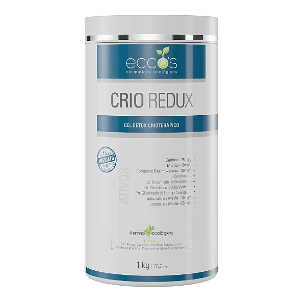 Eccos Crio Redux Gel Crioterápico de Resfriamento 1kg