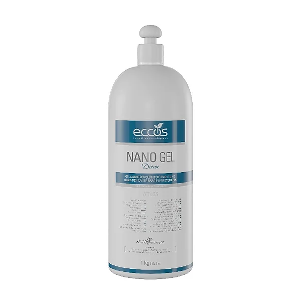 Eccos Nano Gel Detox Gel Condutor Lipolítico 1kg
