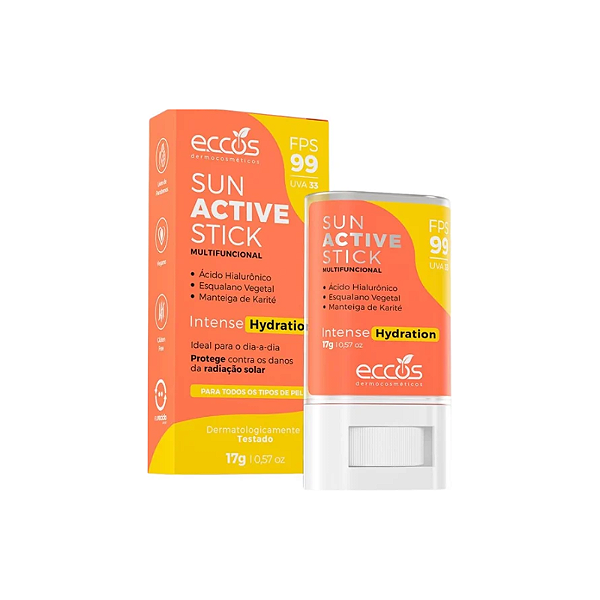 Eccos Sun Active Stick Proteção Solar 99FPS 17g