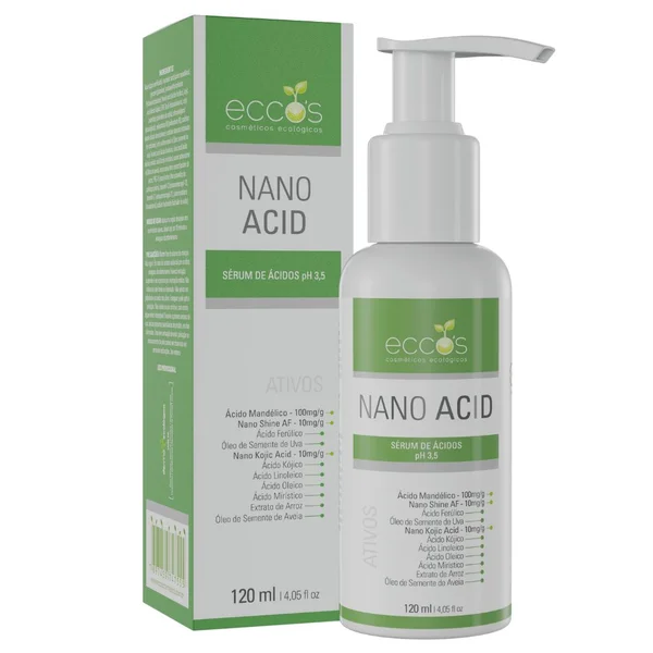 Eccos Nano Acid Sérum de Ácidos Rejuvenescedor 120ml