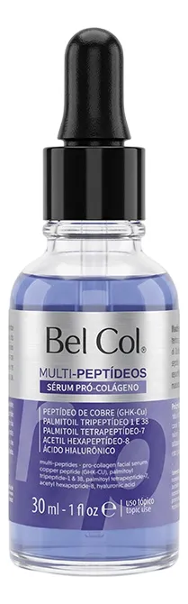Bel Col Pró Colágeno Multi Peptideos Sérum com Efeito Firmeza e Rejuvenescimento 30ml