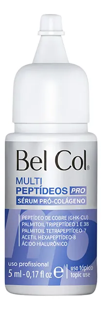 Bel Col Pró Colágeno Multi Peptideos Sérum com Efeito Firmeza e Rejuvenescimento 5ml