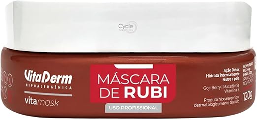 Vita Derm Vita Mask Máscara de Rubi 120g