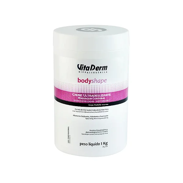 Vita Derm Body Shape Creme Ultradeslizante 1kg