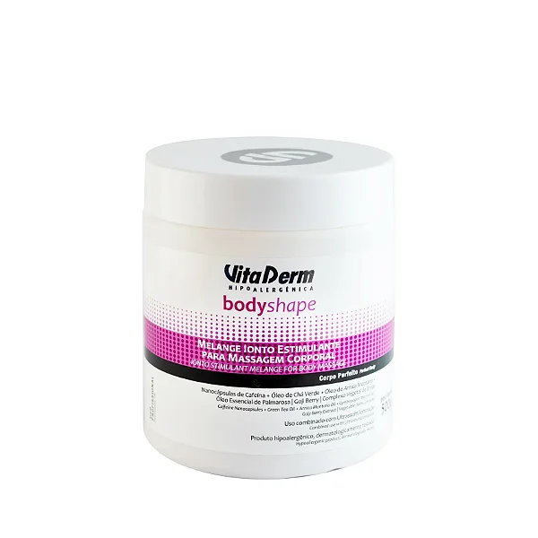 Vita Derm Body Shape Melange Ionto Estimulante Para Massagem Corporal 500g