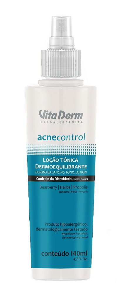 LOCÃO TÔNICA DERMO 140ml VITA DERM