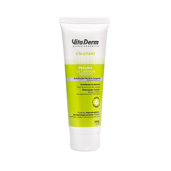 Vita Derm Cleanser Peeling Esfoliante de Laranja 100g
