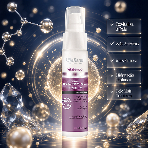 Vita Derm Vita Tempo Sérum Revitalizante Ionderm 50ml